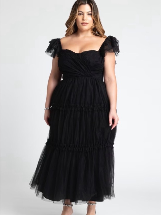 Eloquii Dresses & Skirts - Eloquii Fluttery Tiered Dress